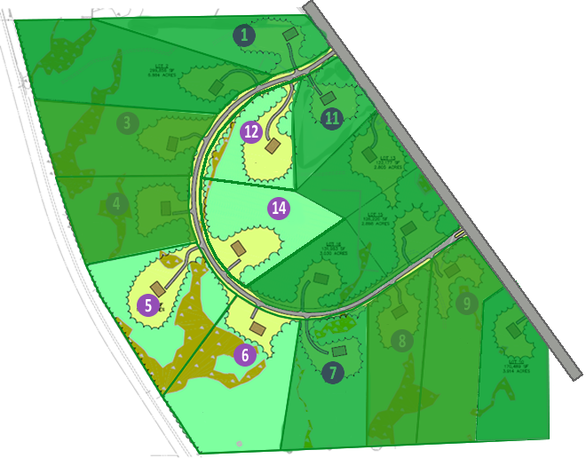 Wildwood Lot Map